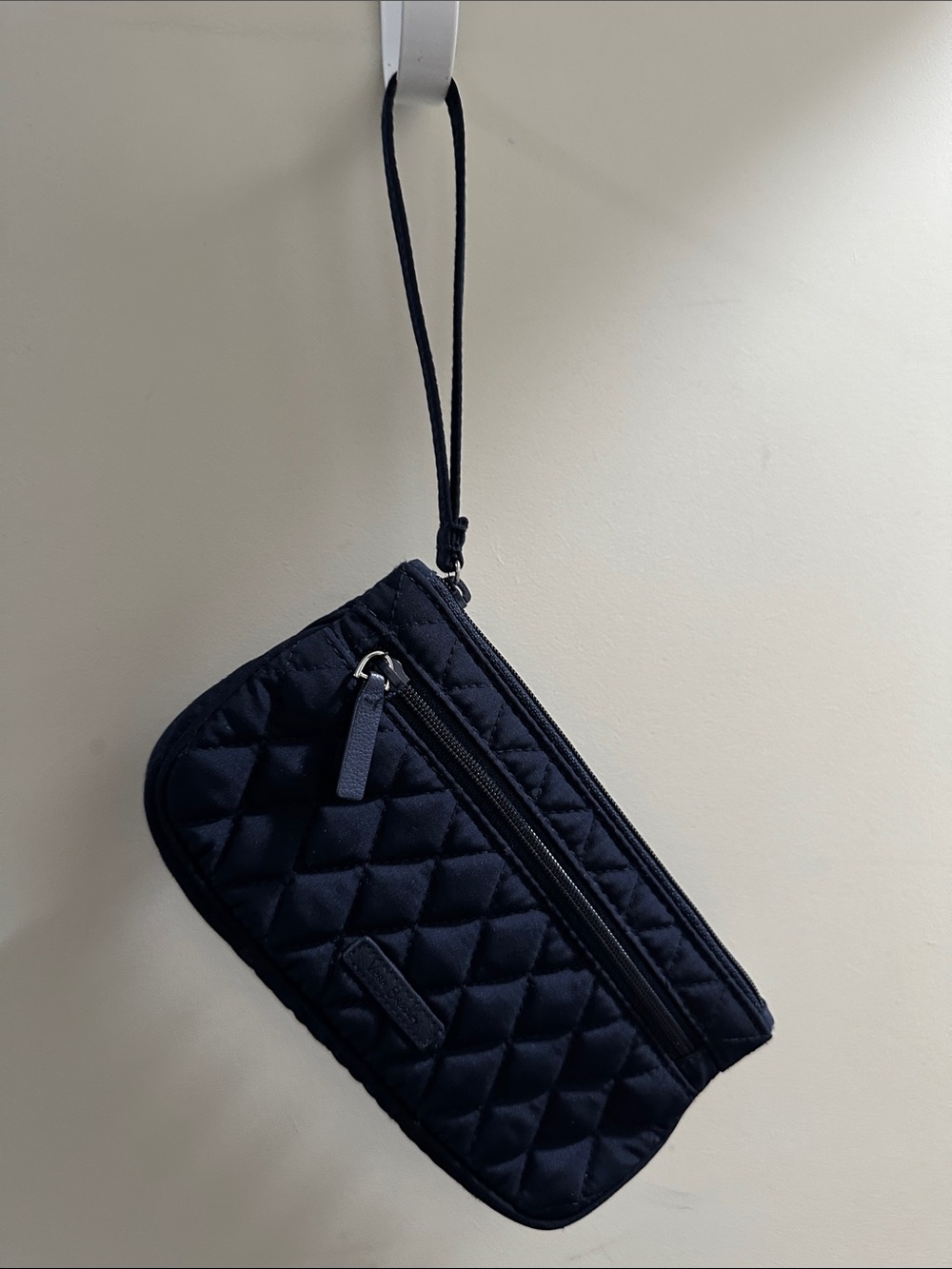 Vera Bradley Quilted Navy Wristlet Clutch